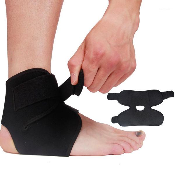 

ankle support anti-sprain basketball joint foot compression strap achilles tendon protector safety1, Blue;black
