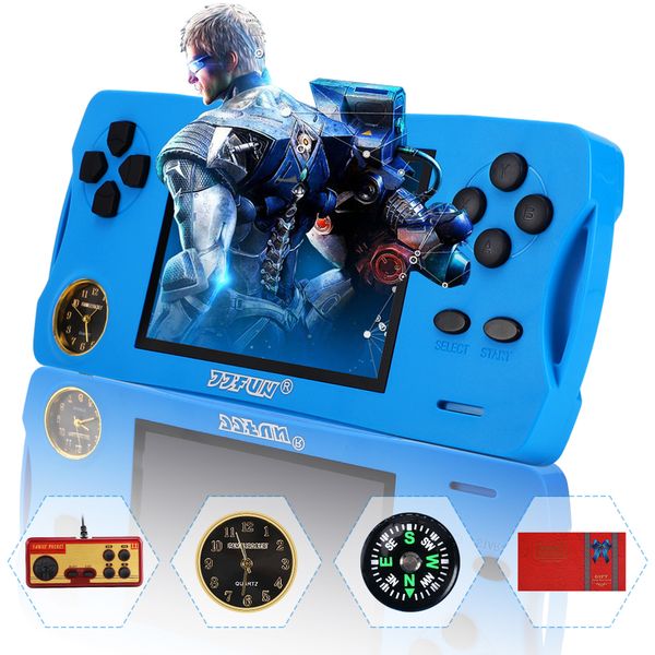 

retro arcade handheld with 3.5-inch screen avout video game player 32g tf card family friendly party game birthday gift toy