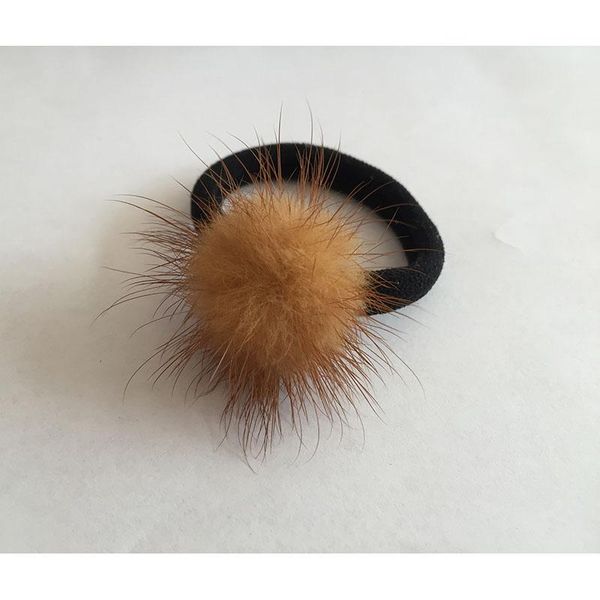 

mini small soft fur pompom ball children elastic hair bands gripper pom hairball girls kids hairband hair accessories h sqcnfc