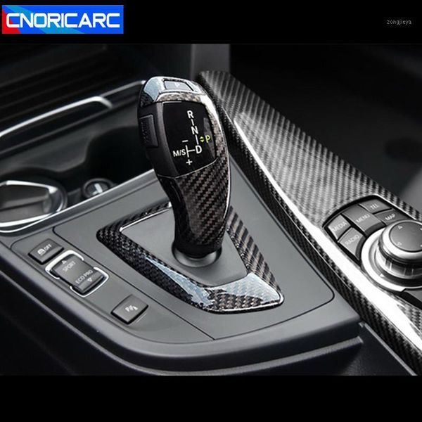 

other interior accessories cnoricarc carbon fiber control armrest gearshift head knob decorative cover trim for f20 f30 f32 f22 car styling1
