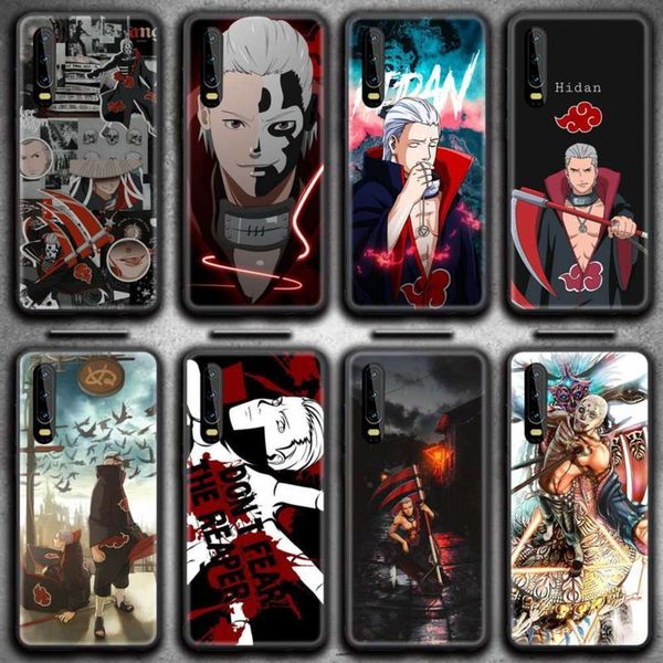 

hidan naruto animated mobile phone cover huawei p20 p30 p40 lite e pro mate 30 20 pro p smart 2020 p104fre