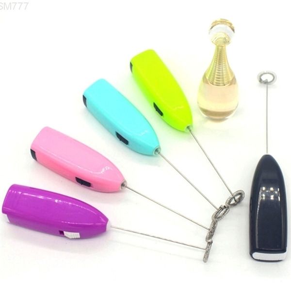 

electric milk frother automatic cream whipper coffee shake mixer hand-held cappuccino egg beater drink blender