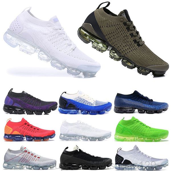 

2021 mens moc 2 laceless react cushion 2.0 fly casual shoes black white for womens lightweight knit trainers sneakers sports des j5pe