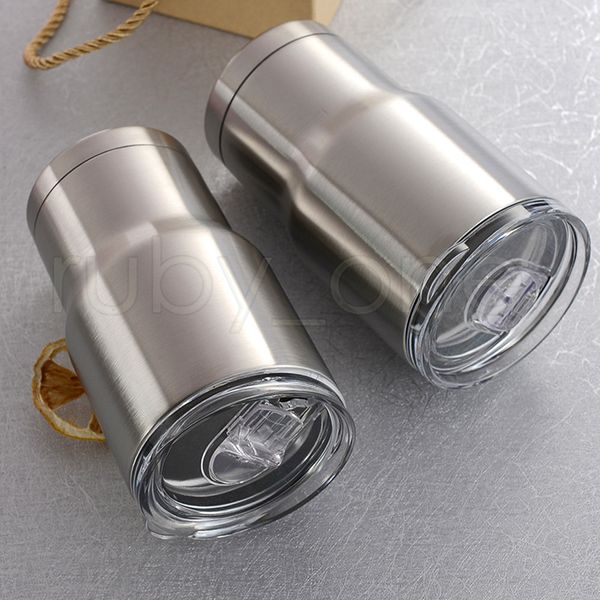 

14oz kids tumbler coffee milk mug 304 stainless steel double wall vacuum insulated mugs beer cups drinkware with lids child cup rra3915