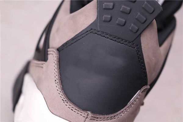 

genuine jumpman 4 4s men's and women's basketball shoes brown suede sneakers with shoe box full size shipping 36--471wgg