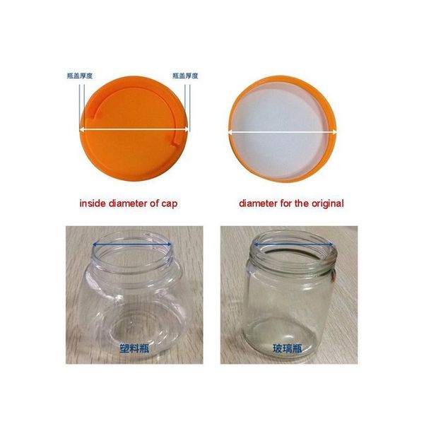 

200pcs 65mm/66mm/67mm/68mm/69mm aluminum foil gasket/pads for plastic bottles, electric induction lid seals for p jlluut yummy_shop