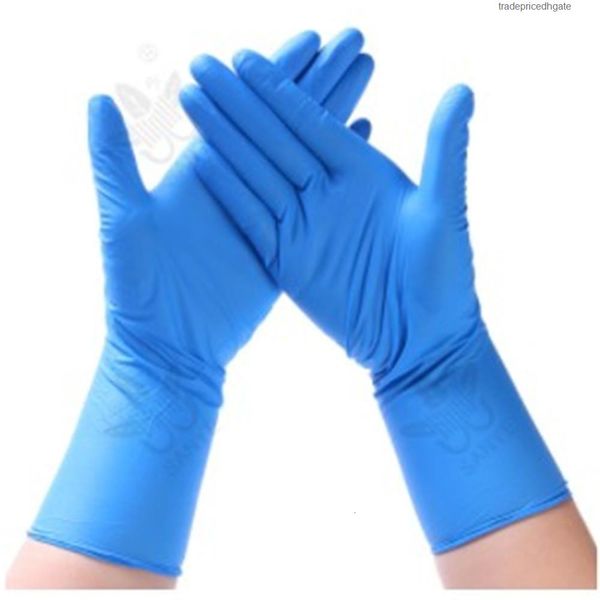 

factoryxd3cfor disposable rubber extended 100pcs food thicken nitrile industrial restaurant cleaning gloves 3c