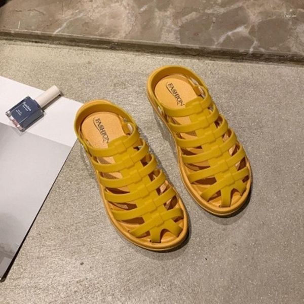 

2020 seller - women sandals pig feet pattern large size rome sandals women's anti-slip selling wedges summer shoes1, Black