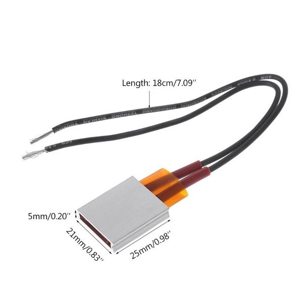 

12v ptc керамическая электрическая нагревательная пластина алюминиевой оболочки керамический лист постоянный нагреватель температуры 12v ptc