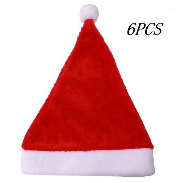 

christmas hats children's decorations gifts high-grade double plush hats christmas cute fashion1