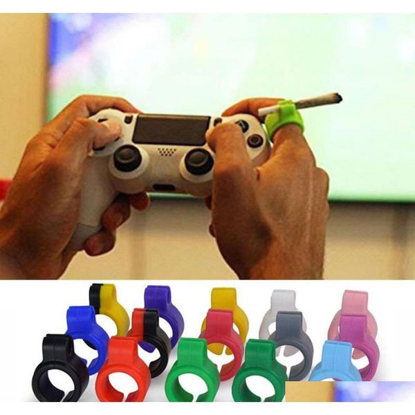 

cigarette holder ring silicone hands cigarette finger ring holders for men and women smoking ring holder for gamers musicians ytwqq