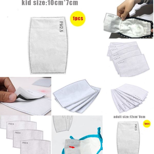 

dhl shipmouth pm2.5 s filter inner grey pads dust proof breathable anti haze mask pad for 5zdn