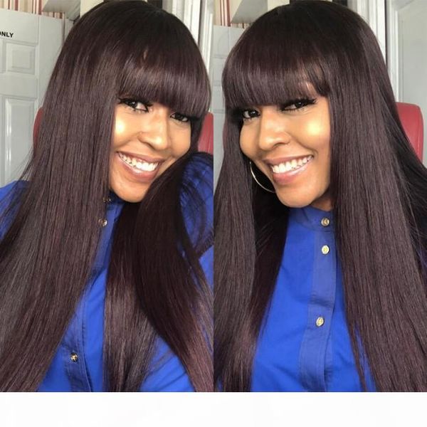 

4pcs malaysian straight hair 8a grade virgin human hair extension lace front for black women human hair, Black;brown