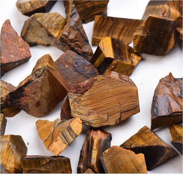 

1pc natural tigers eye stone10-30mm crystal gravel specimen repair rock mineral healing stone gift aquarium accessory ho qylsyu, Black