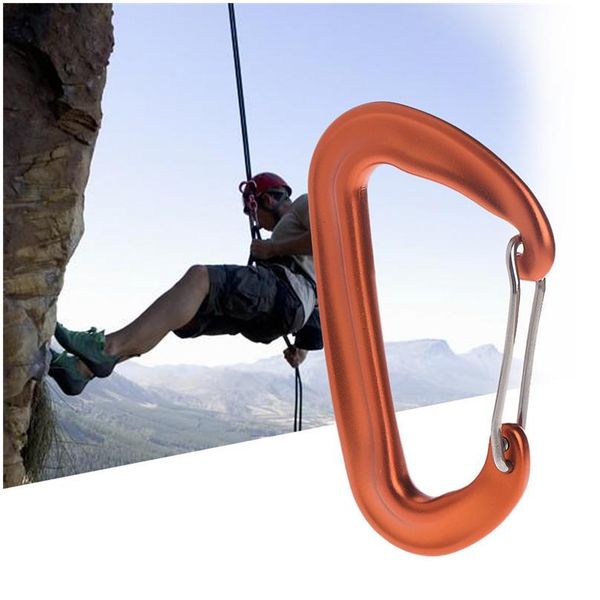 

aviation aluminum 12kn hammock safety balance carabiner clasp camping outdoor aviation jllzui
