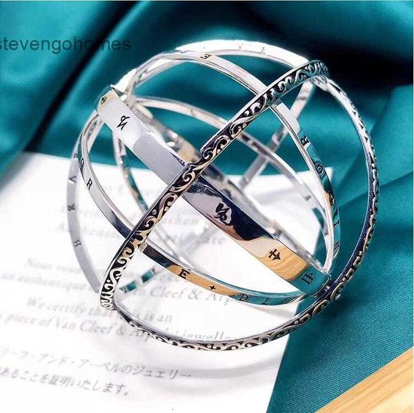 

universe astrosphere deformation ring globe german inverted pendant w196, Silver