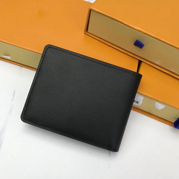 

women purse with box designer fashion genuine leather all-match ladies single zipper classic men purses leather men's wallets womens wa, Red;black