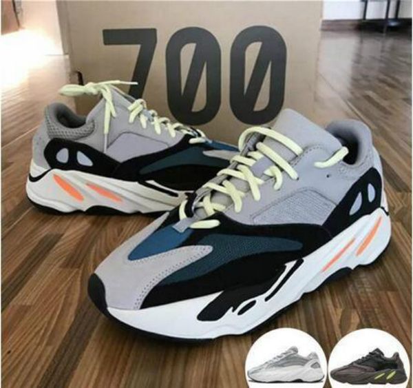 

700 running shoes mens women kanye west magnet utility black vanta inertia salt start wave runner sports sneakers trainers