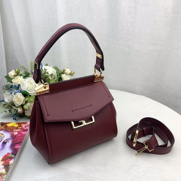 

cowhide solid color bag fashion lady exquisite handbag luxury style messenger bag 9939