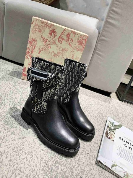 

designer women casual flat sole leather leather high sole barefoot desert boots martin boots fsdgwedi, Black