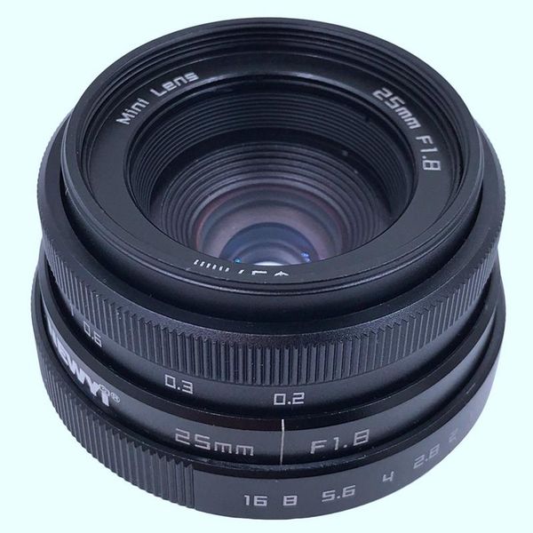 

promotion--newyi mini 25mm f1.8 aps-c television tv lens/cctv lens for 16mm c mount camera