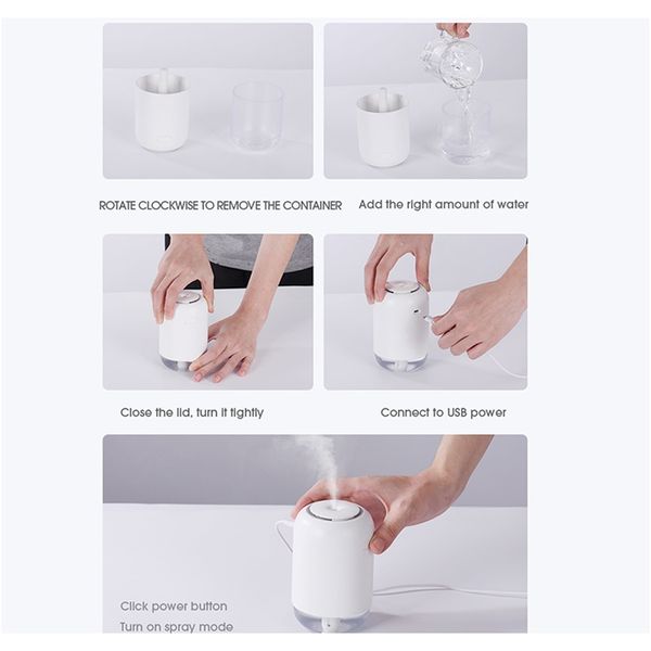 

saengq увлажнитель электрический ароматерапия ароматерапия очистки воздуха спрей увлажняющий диффузор использования для домашнего офиса авто