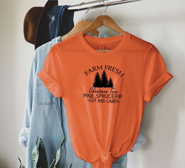 

lh20150 summer farm fresh pine personalized simple pattern printing casual versatile round neck short sleeve t-shirt for women, White