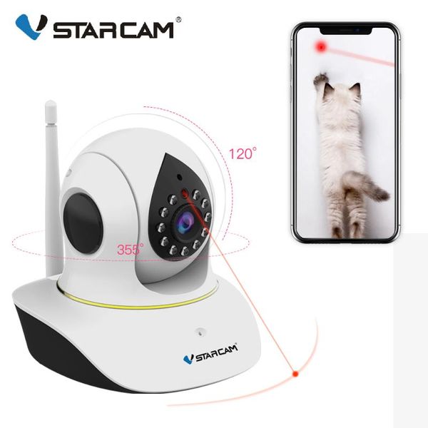 

cameras vstarcam 1080p pet ip camera wifi video surveillance security remote control laser play with intercom ir night