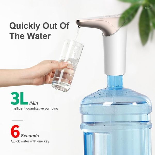 

1200mah water dispenser switch water pump wireless rechargeable electric dispenser pump with usb cable1