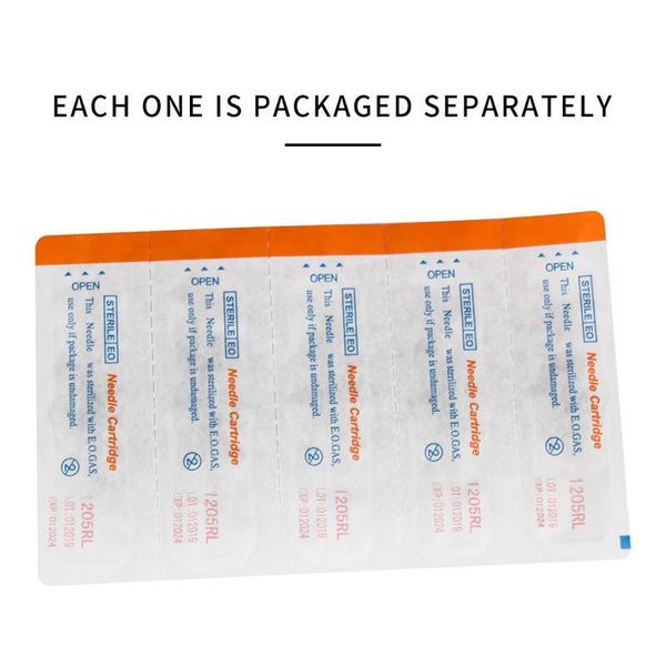 

ghost spider 20pcs rm series disposable semi-permanent makeup tattoo cartridge needles tattoo machine gun qylvyp