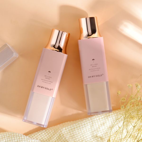 

skincarecontrol oil skincare with portable mirror long-lasting flawless dry skin foggy surface liquid foundation powder puff concealer