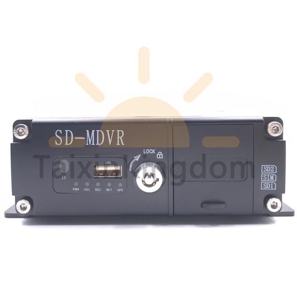 

3g / 4g gps remote monitoring mdvr ahd 1080p 8ch double sd card driving record black box can be customized car dvr