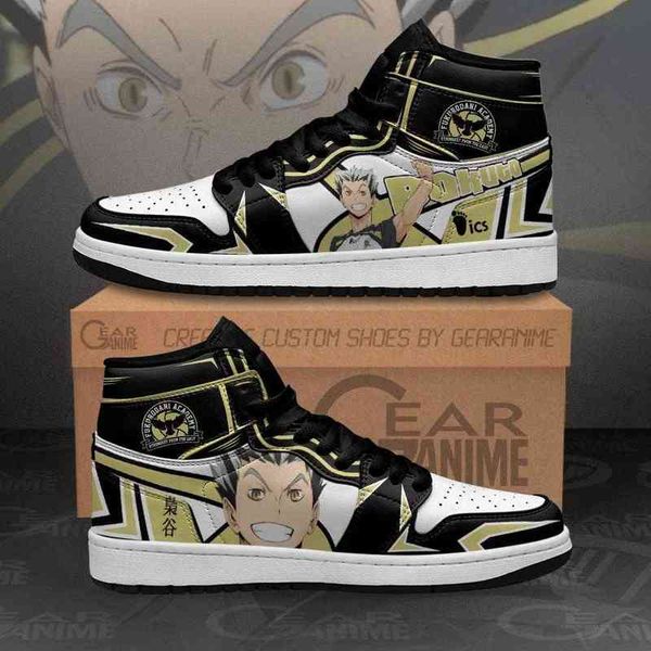 

fukurodani bokuto koutaro sneakers haikyuu anime sho, Black