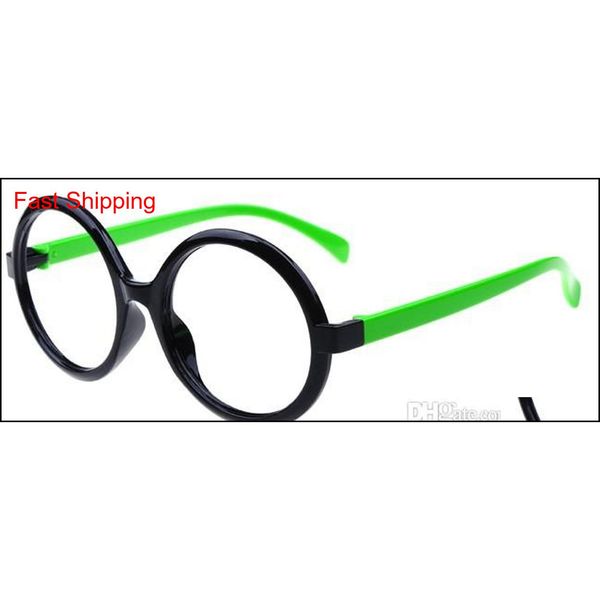 

uindecorative eye glasses frame for women men round spectacle frames fashion optica qylqbi beauty888, Black