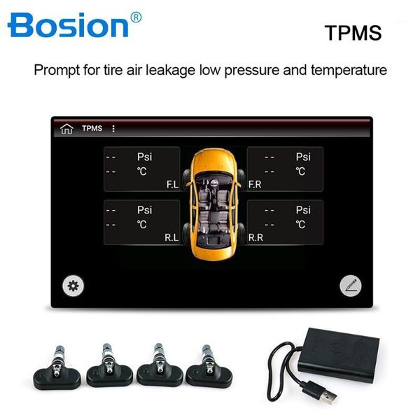 

smart car tpms tyre pressure monitoring system solar power digital lcd display auto security alarm systems tyre pressure1