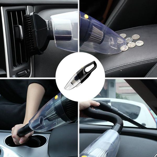 

vacuum cleaners 5000pa strong suction power car cleaner filter dc 12volt 120w usb charging dual battery with night lighting
