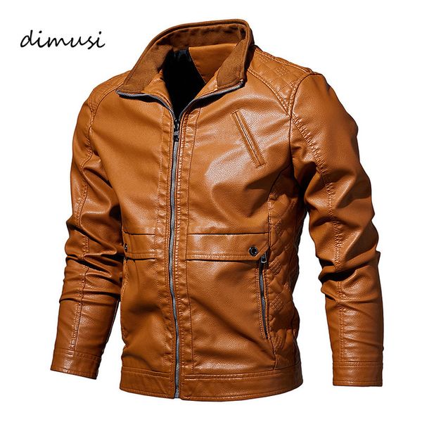 

winter mens faux leather jackets men windbreaker motorcycle pu jacket fashion retro male biker leather coats clothing 6xl kg-83, Black;brown