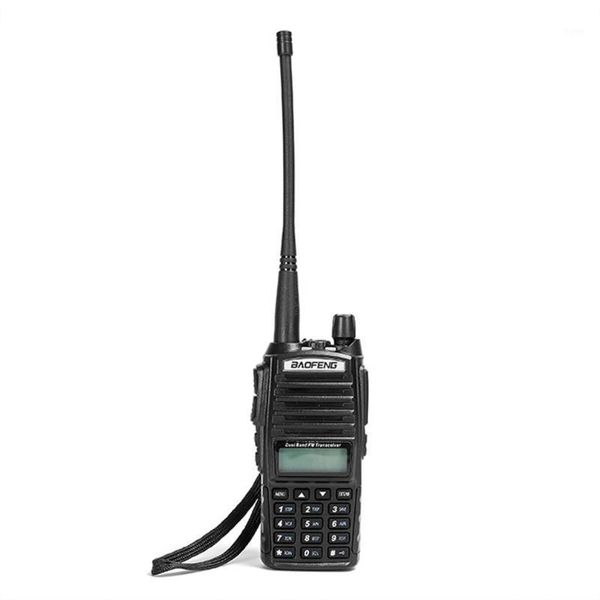 

walkie talkie handheld uv-82 vhf/uhf dual-band fm transceiver portable pc programmable 128 channels two-way radio talkie1