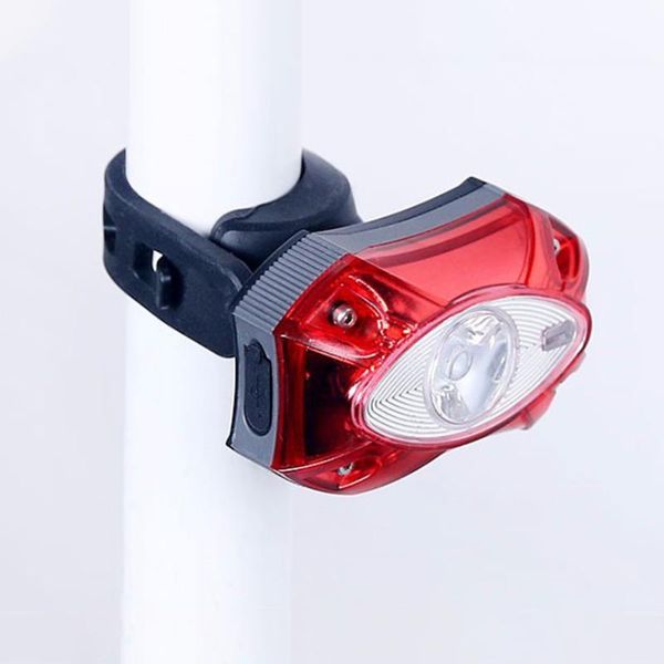 

3w usb rechargeable rear bicycle light waterproof led taillight cycling bike accessories safety bright light