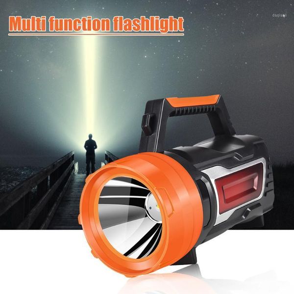 

led multifunction hand crank power generation outdoor spotlight led portable dynamo torch lantern tent light1