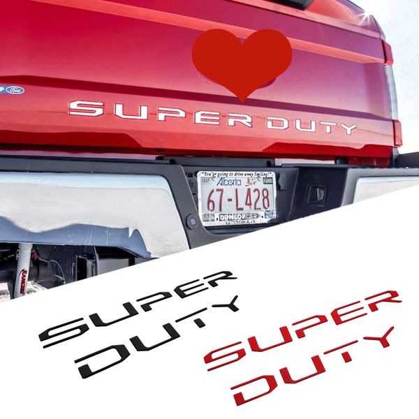 

for super duty logo focus fusion transit mondeo fiesta ranger kuga explorer 5 car trunk emblem sticker letter badge decals