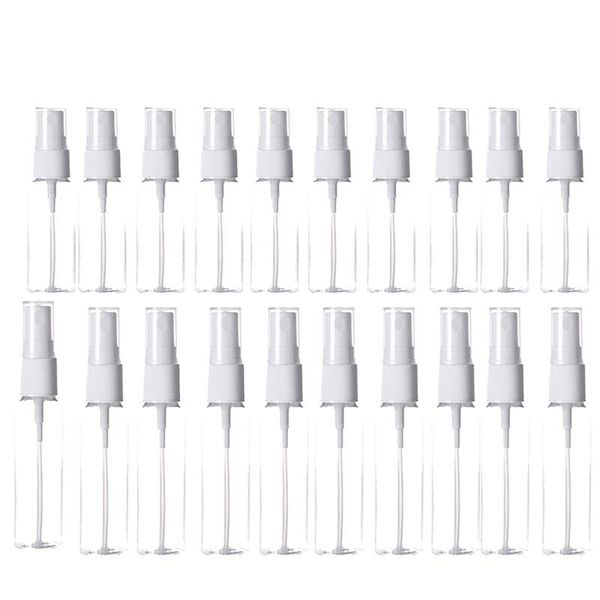 

20pcs 20ml portable small transparent plastic empty spray bottle refillable bottles