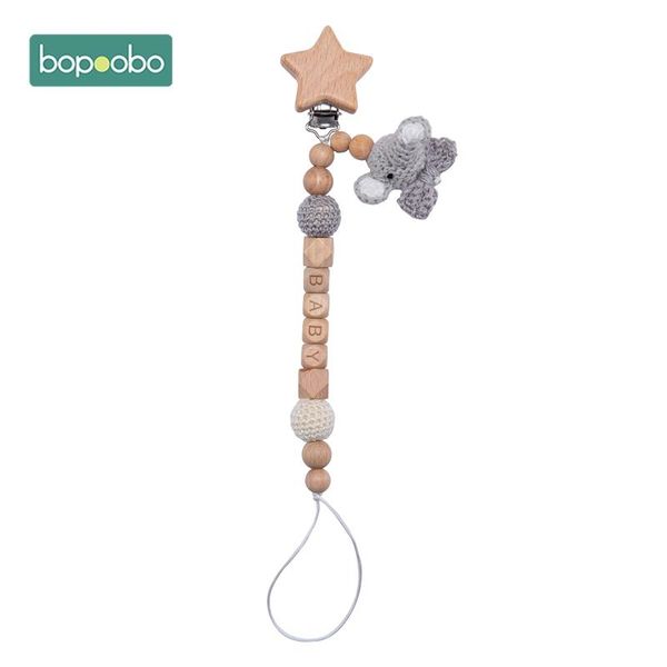 

bopoobo 1pc baby dummy pacifier chain clip cotton cloth plush animal toys soother nipples holder newborn toy feeding accessories q wmtfiz
