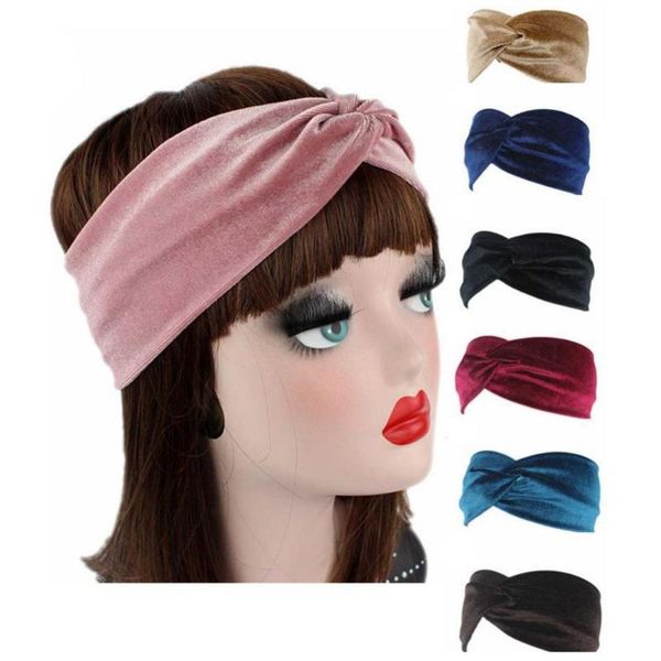 

velvet hairband for women girl solid color wash touca fashion bonnet bow tie caps beanies bone gorros toca feminina turban hats, Blue;gray