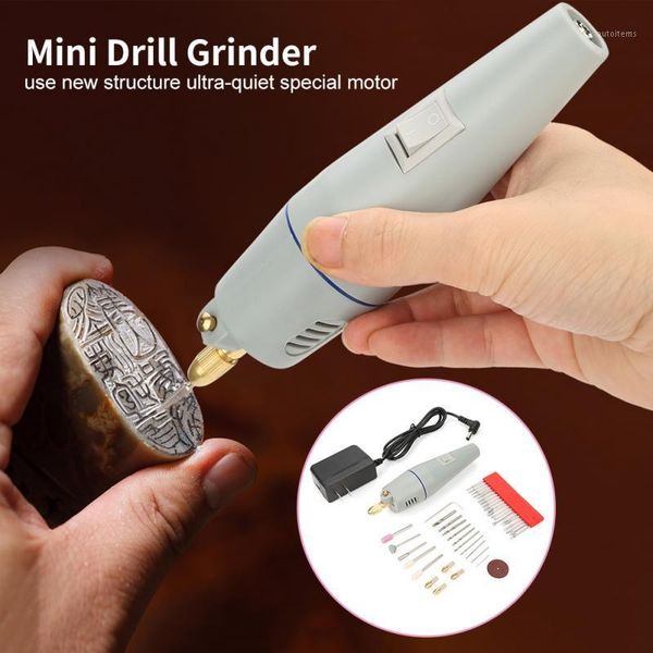 

mini electric drill professional detachable drill grinder set grinder kit electric grinding drilling polishing tool1