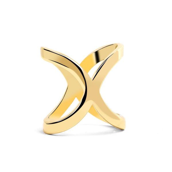 

women high-grade cross hollow scarves buckle fashion european style scarf ring holder clip, Gray