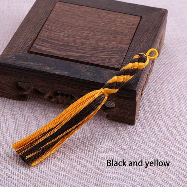 

12pcs lot new pattern tassel silk fringe bangs flower tassel trim decorative tassels for curtains home decoration accessories h qylrck