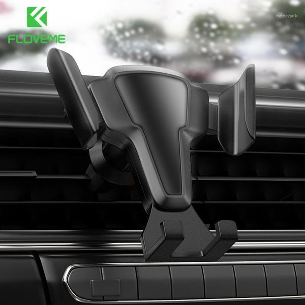 

floveme car phone holder for your mobile phone in car air vent mount/dashboard holder stand accessories1
