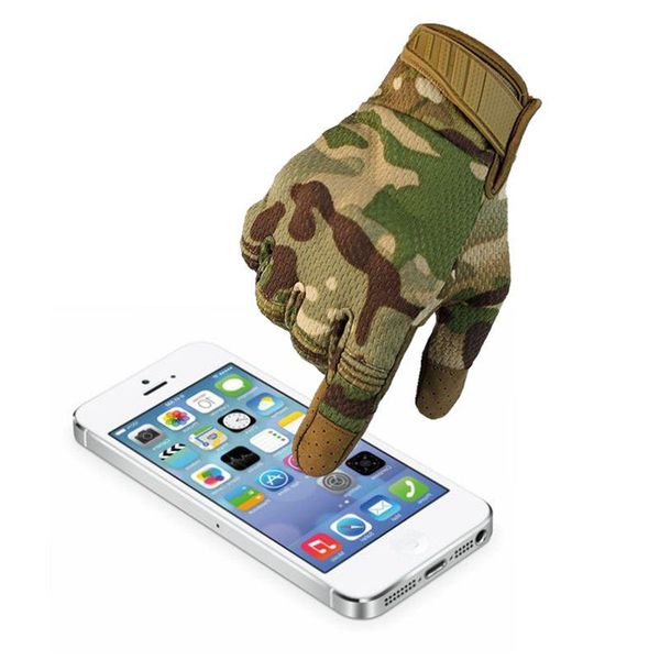 

tactical gloves hunting full finger touch screen gloves army outdoor training hiking riding climbing fishing gloves bbyfyf alice_bag, Black