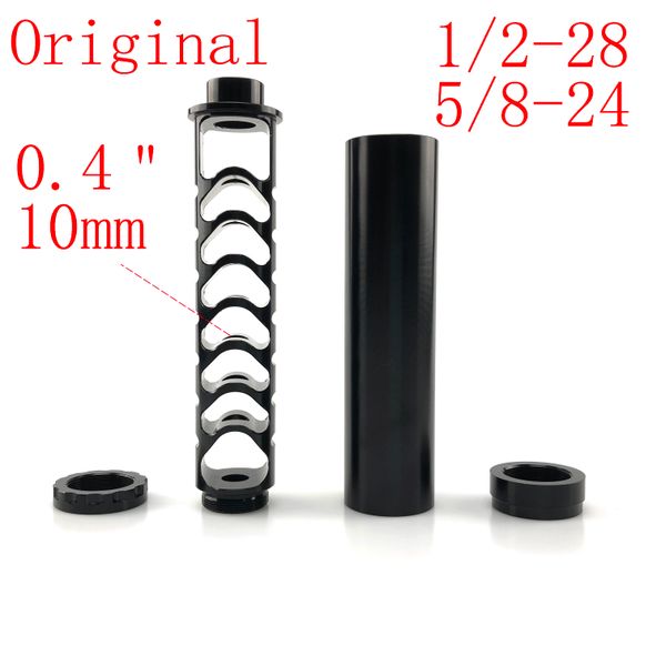 

0.4 inch 10mm original 6" spiral car fuel filter 1/2-28 5/8-24 7075 aluminum for napa 4003 wix 24003 solvent trap